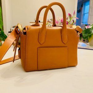 J.Crew Mini Harper Leather Satchel, Small